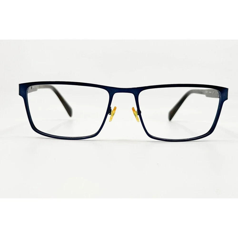 Alexander Julian Eyeglasses Mens Indigo Brahms Rectangular Frames 56-18-145